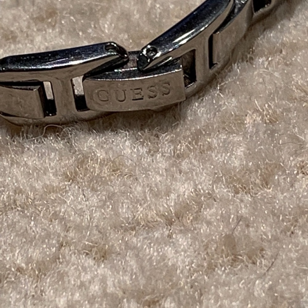 Guess Pink Dial Rectangular Case Bracelet Watch - image 7